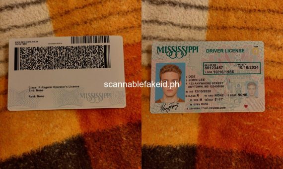 Mississippi Fake Id Scannable Buy Scannable Fake Id Online