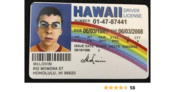 amazon fake id