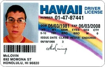 bendable fake id