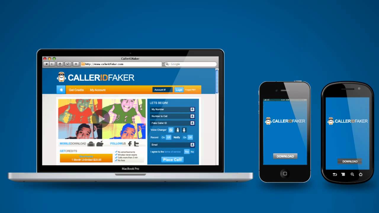 caller id faker unlimited credits apk