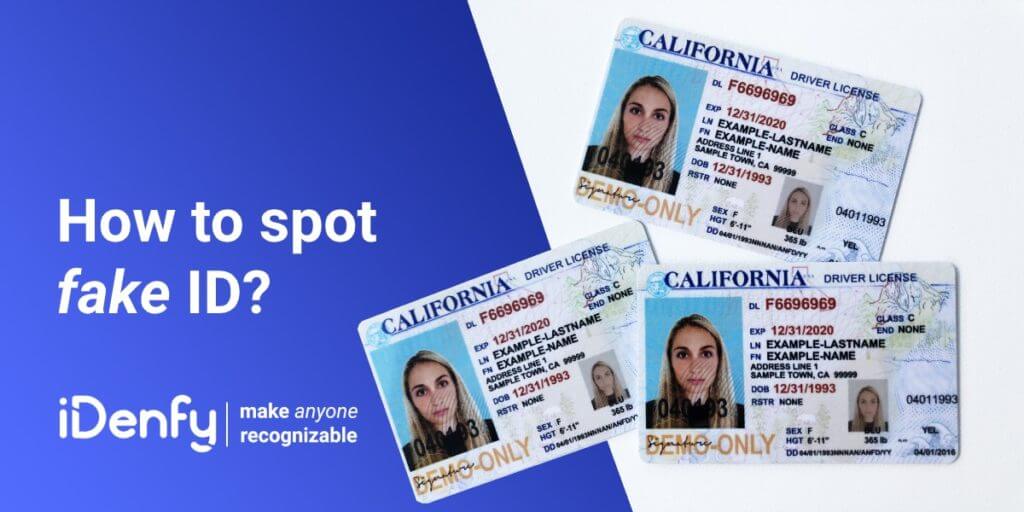 can a fake id scan