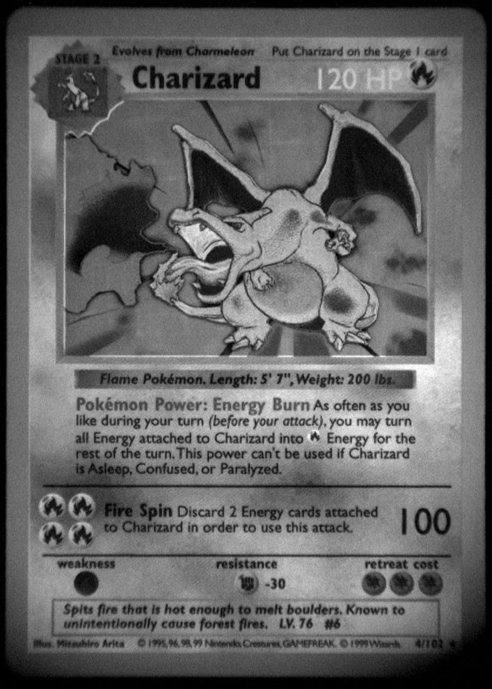 charizard fake id