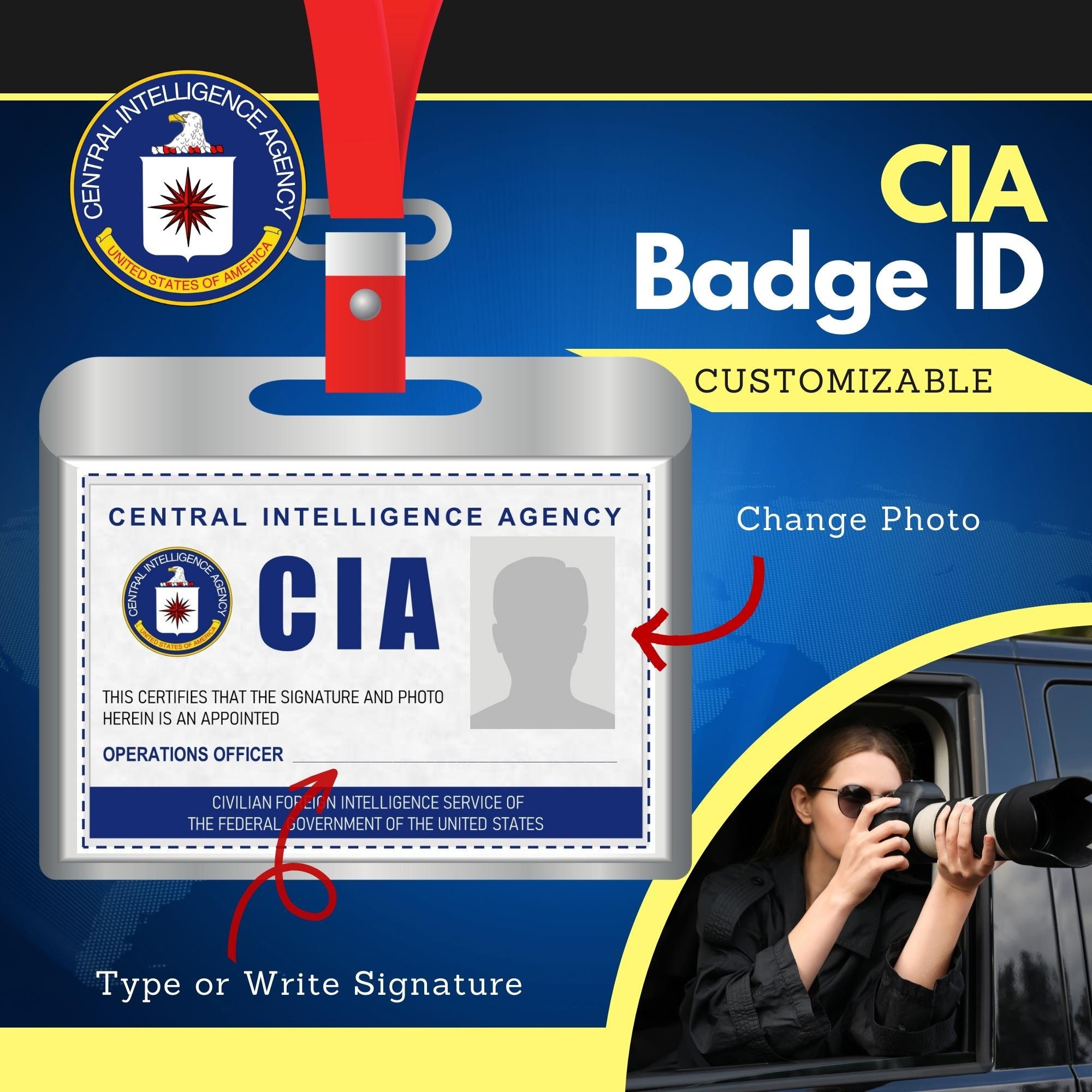 cia fake id