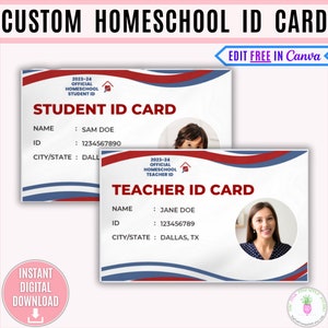 create a fake student id
