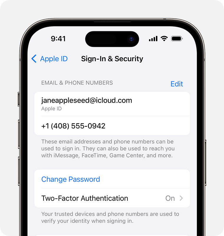 fake address apple id