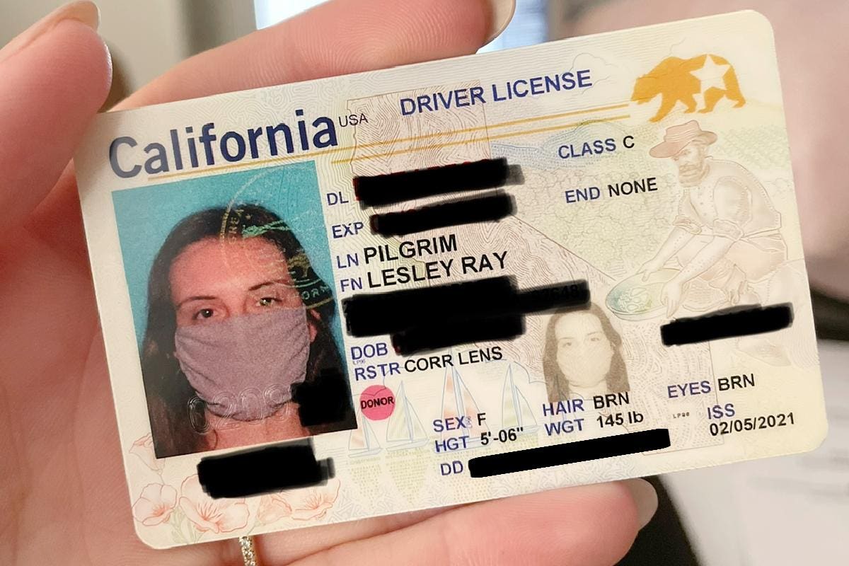 fake california id vs real