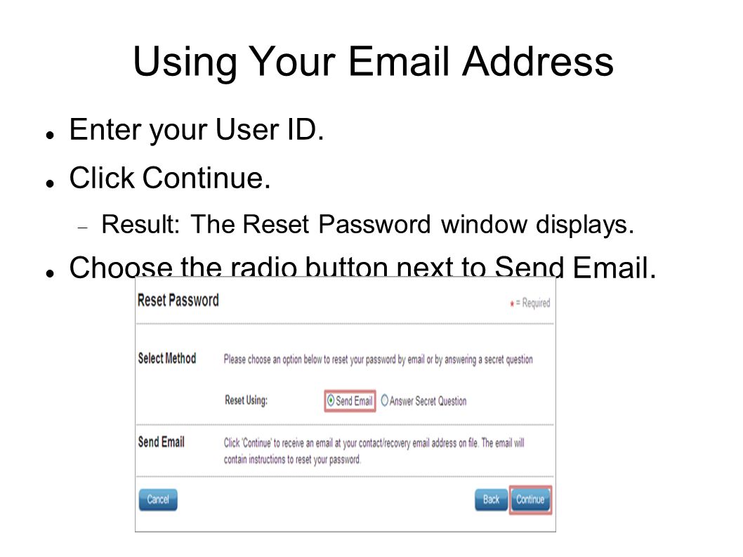 fake cox user id and password