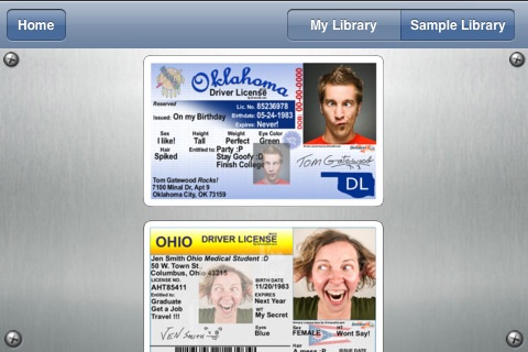 fake id card app