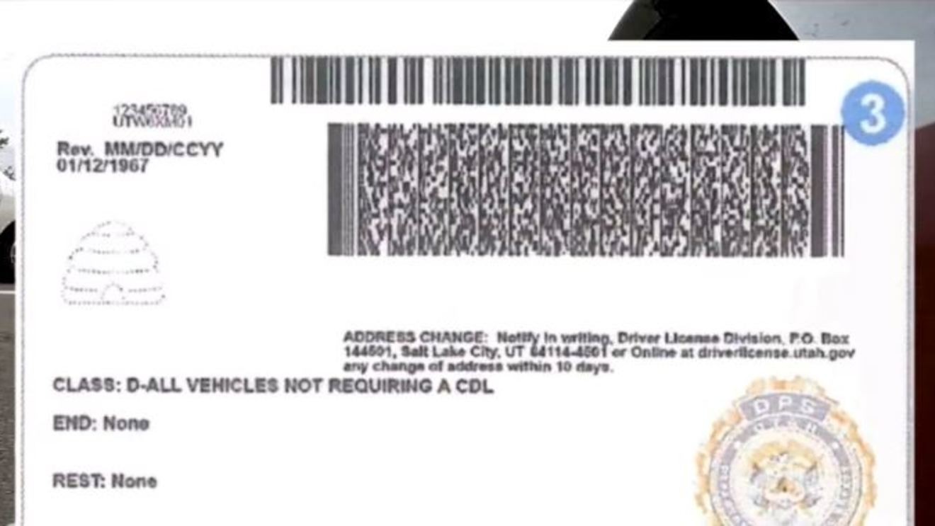 fake id card barcode