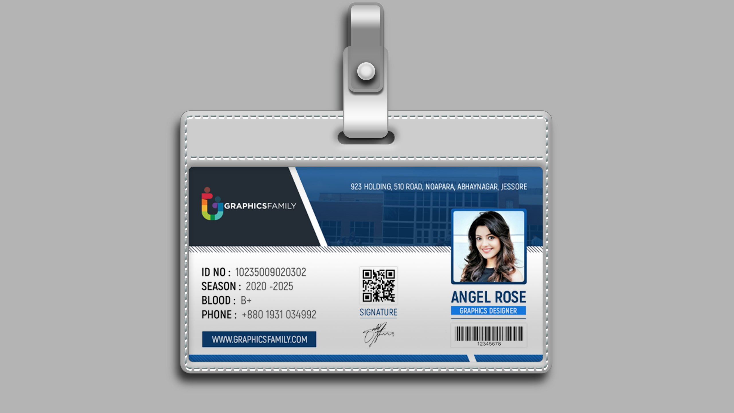 fake id card photoshop template