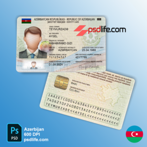 fake id card template