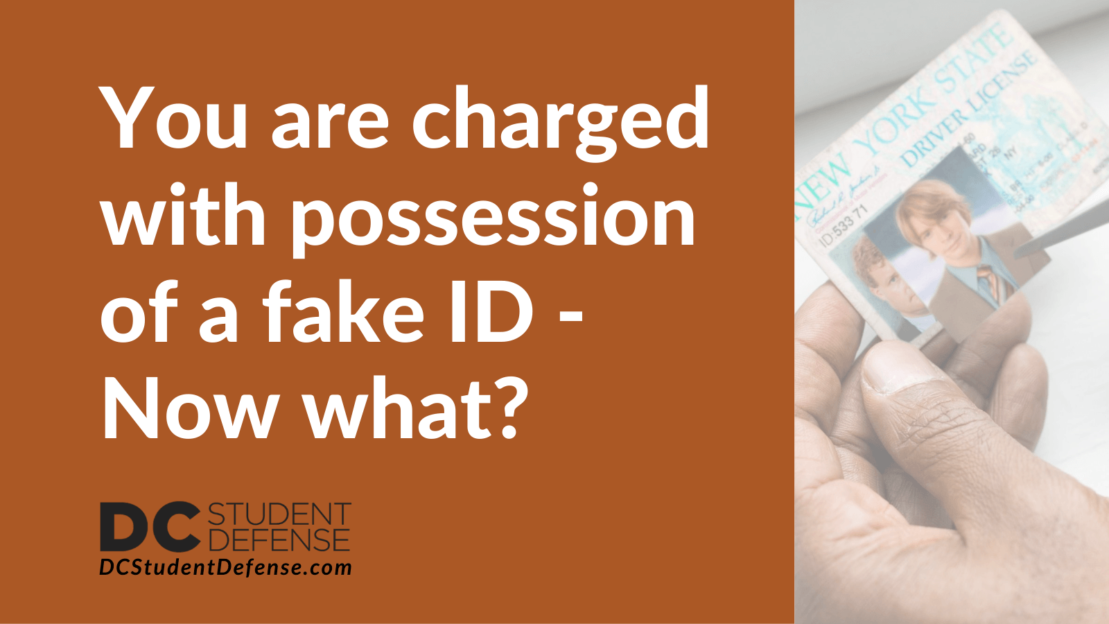 fake id crime charge