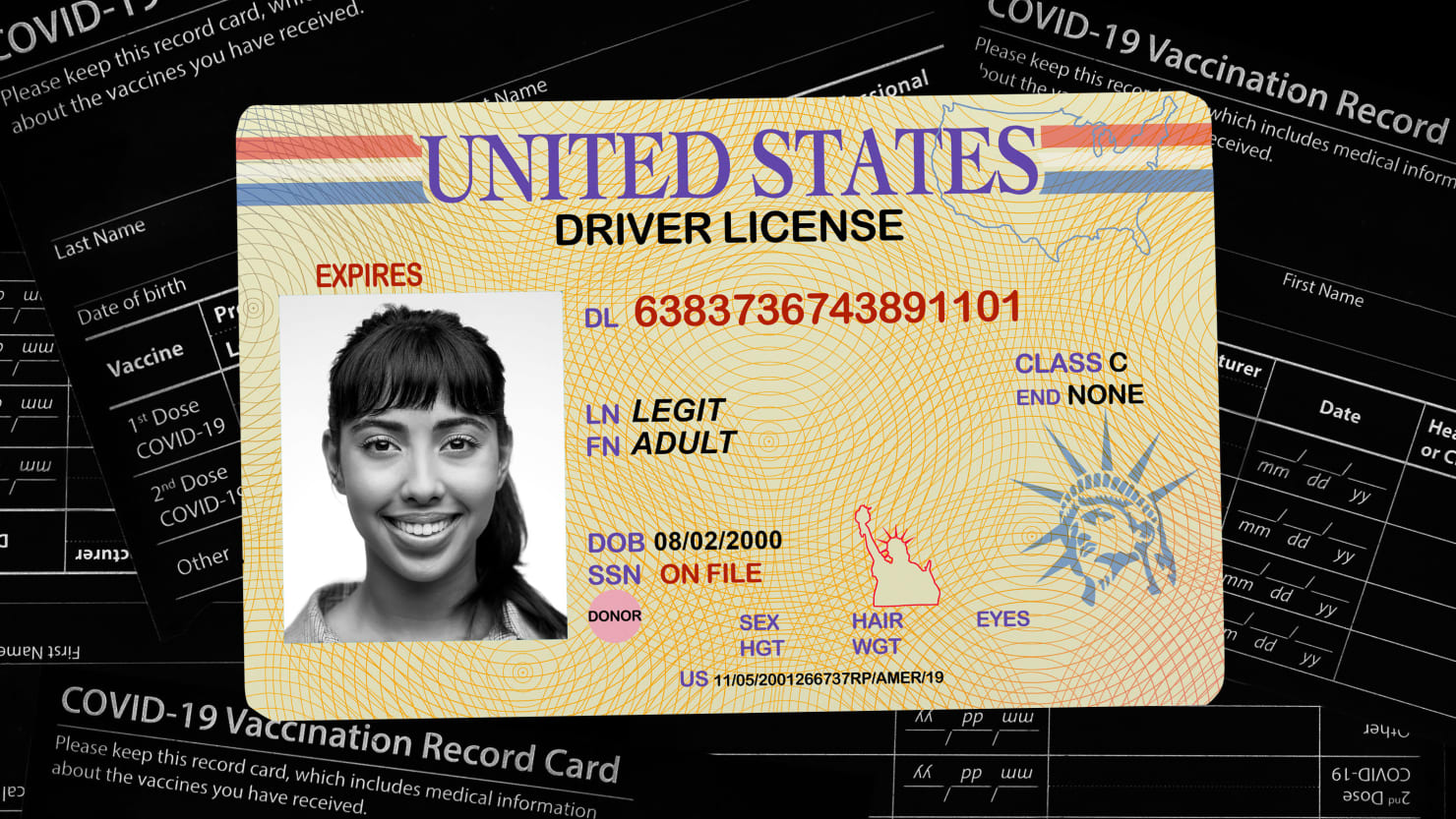 fake id date of birth