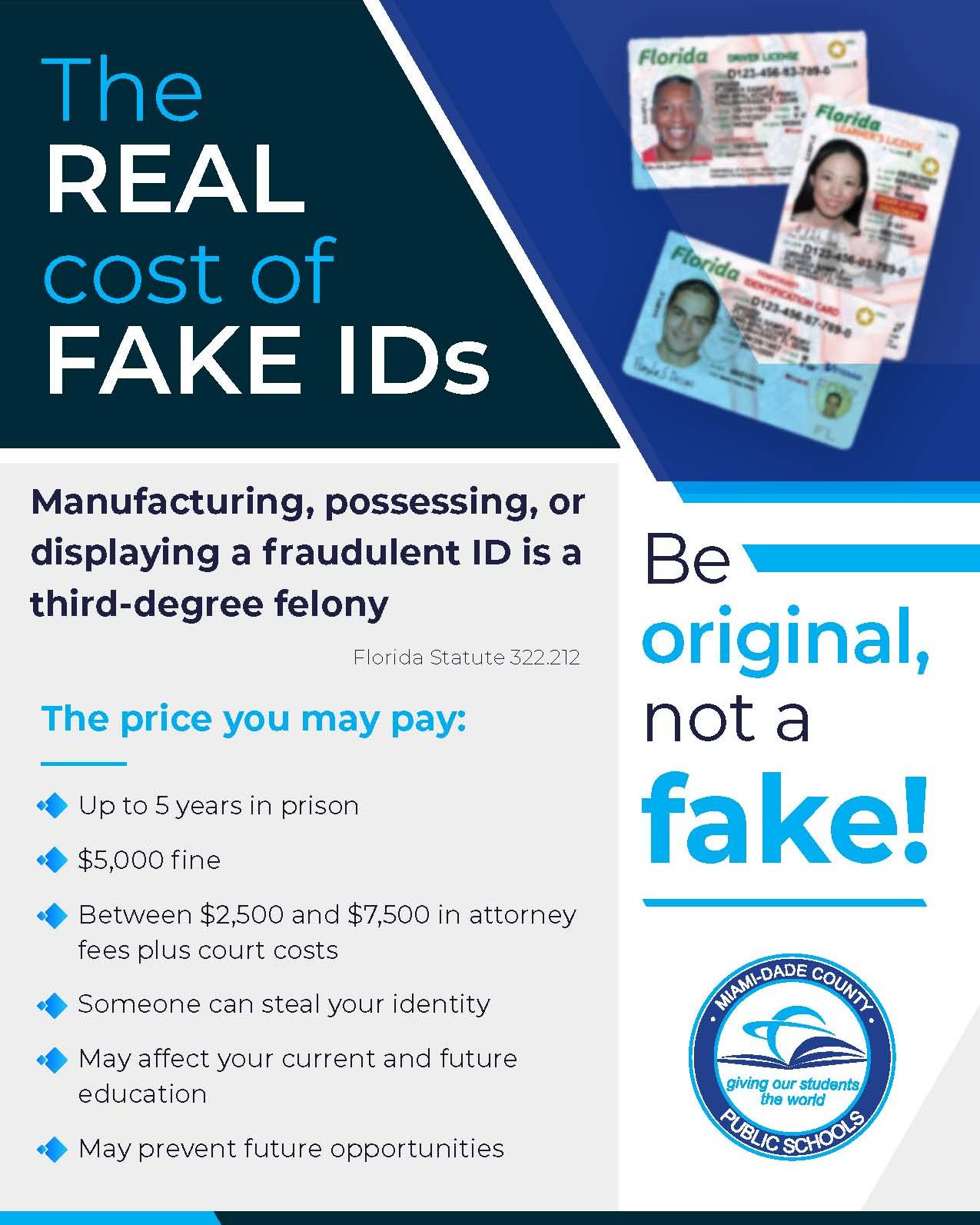 fake id florida statute