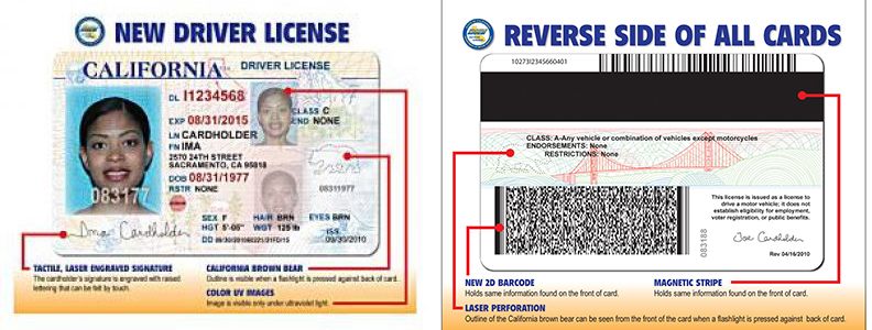 fake id laws california