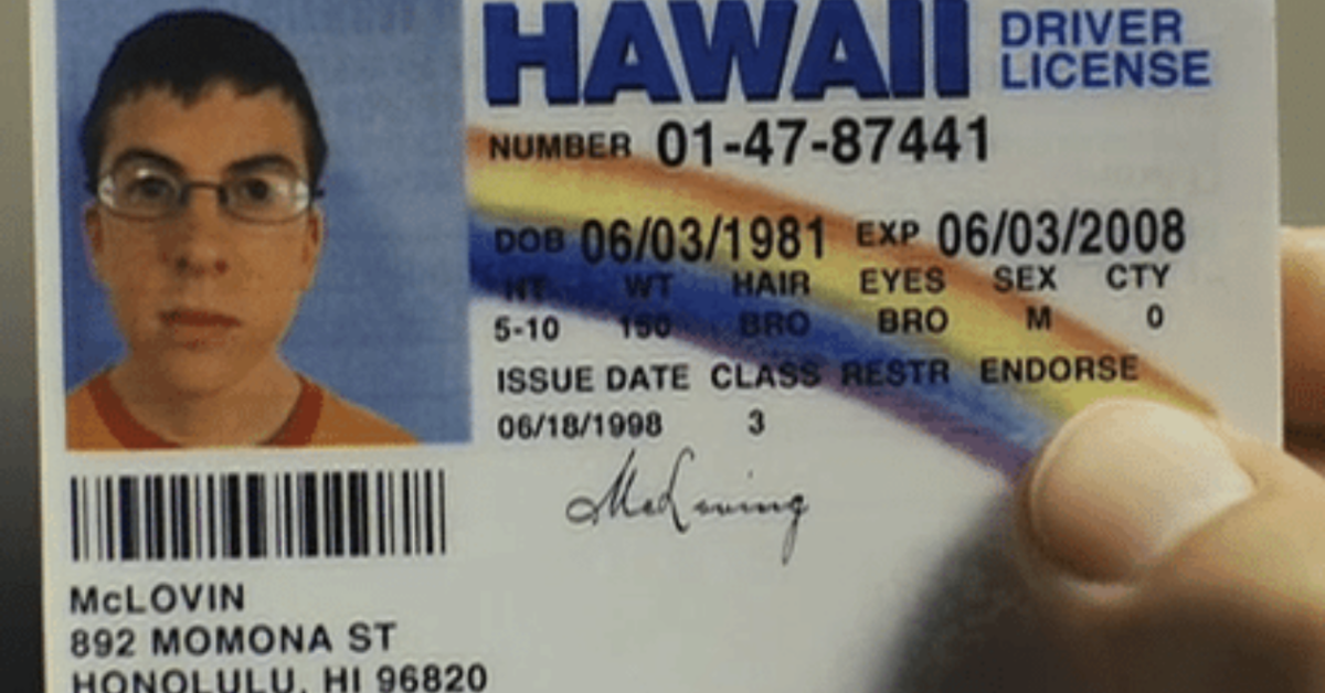 fake id that scan