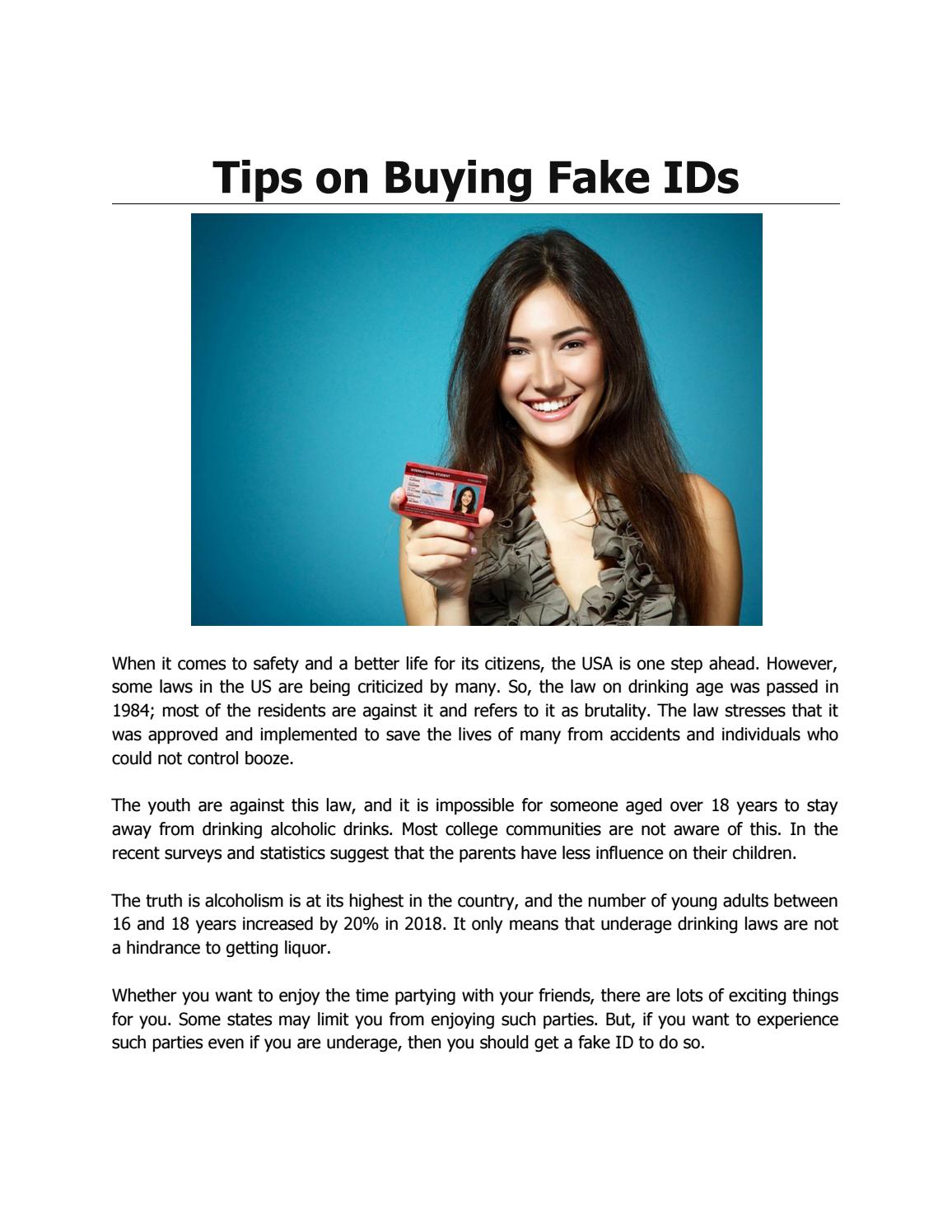 fake id tips