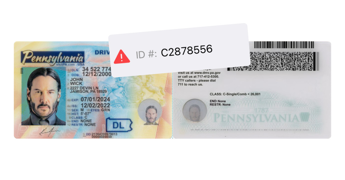 fake id verification