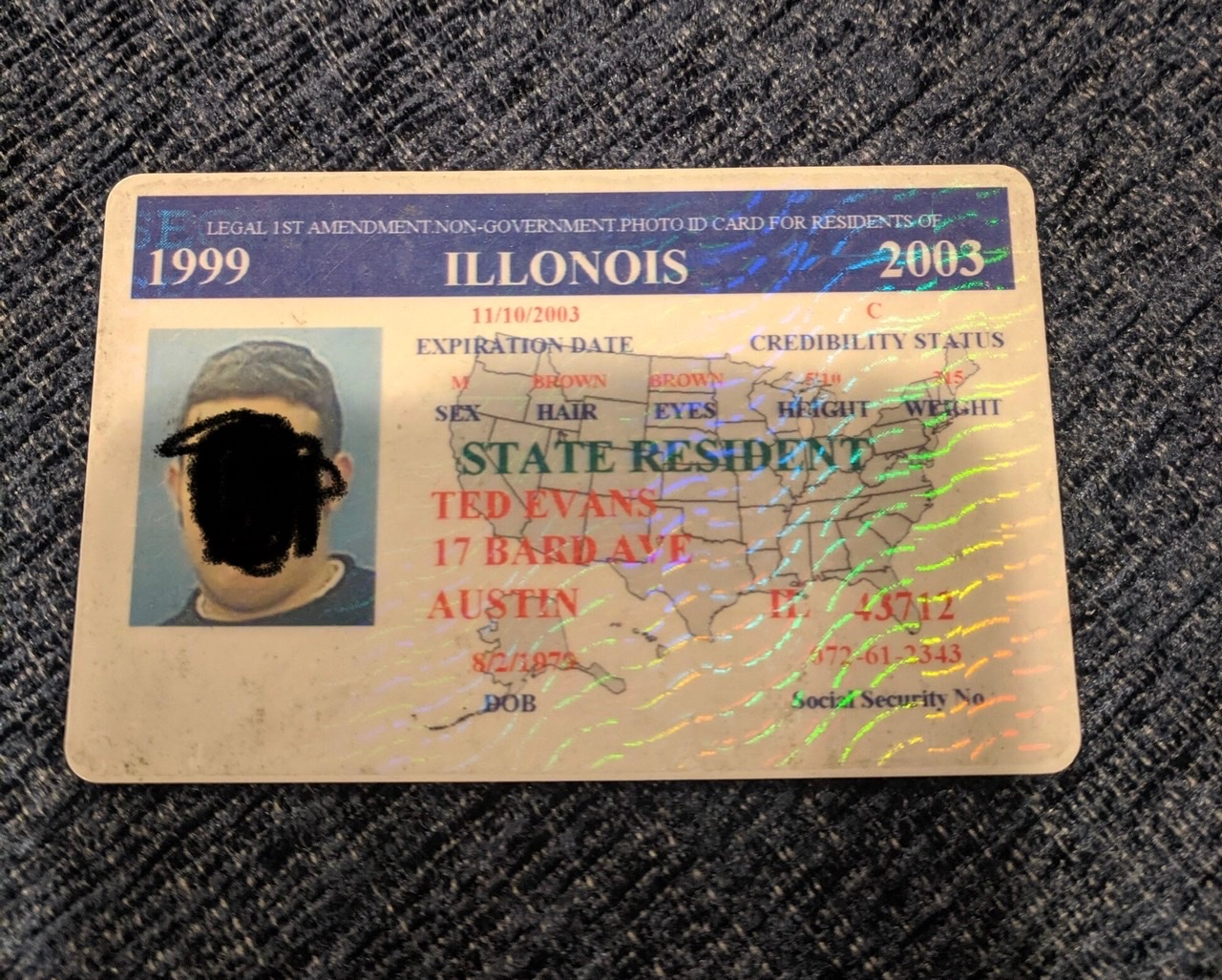 fake illinois id