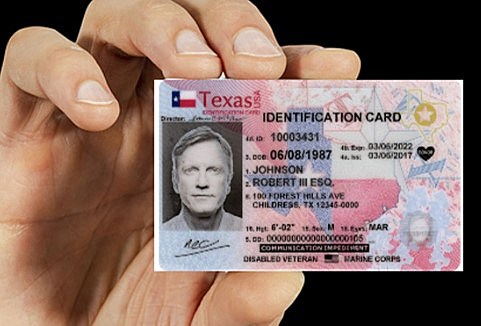 fake texas id