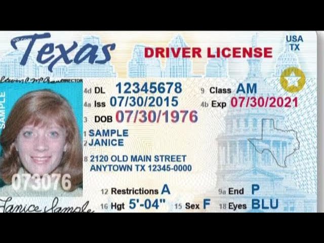 fake texas id