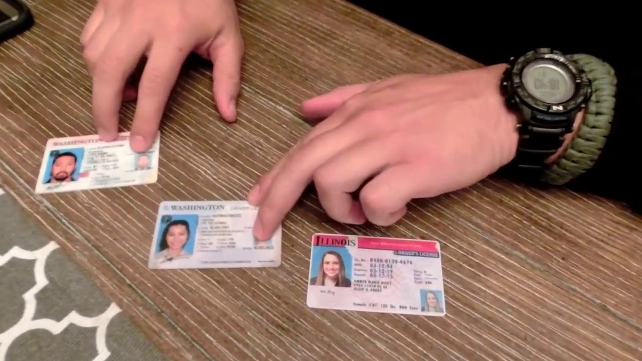 how can you tell an id is fake