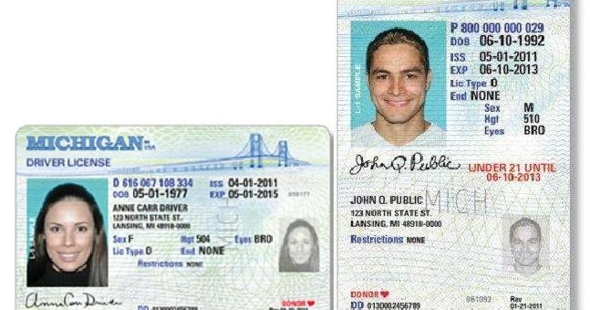 how to tell if a michigan id is fake