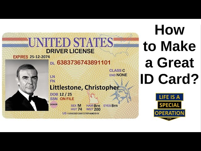 make a fake id