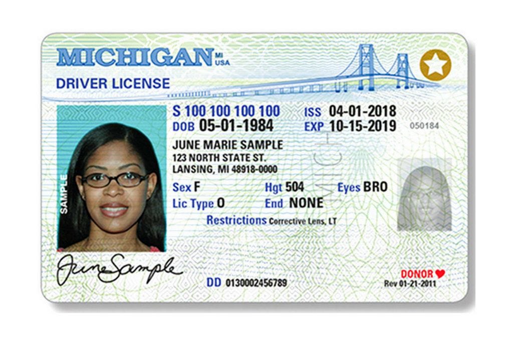 michigan fake id