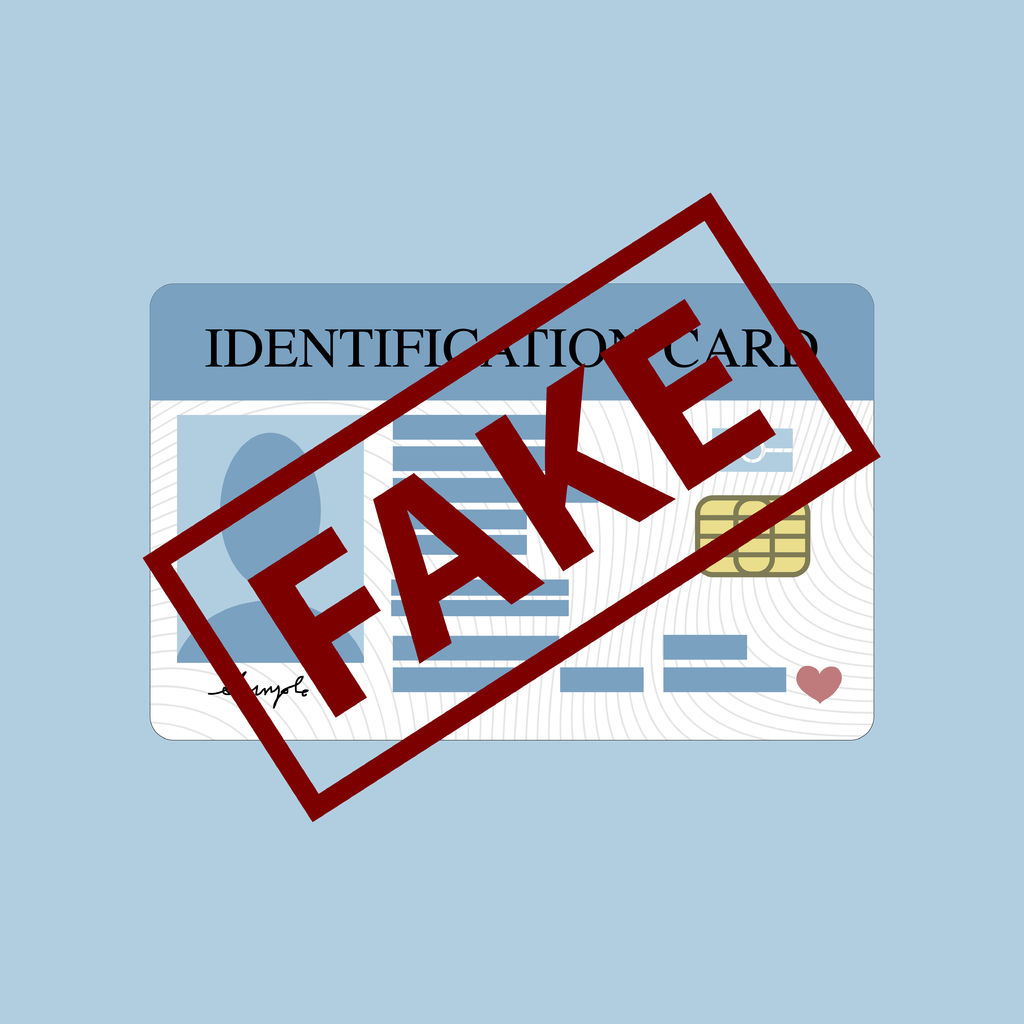 most common fake id states