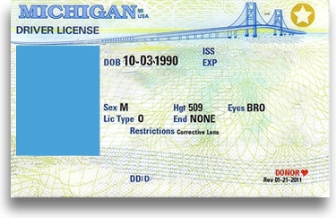 most common fake id states