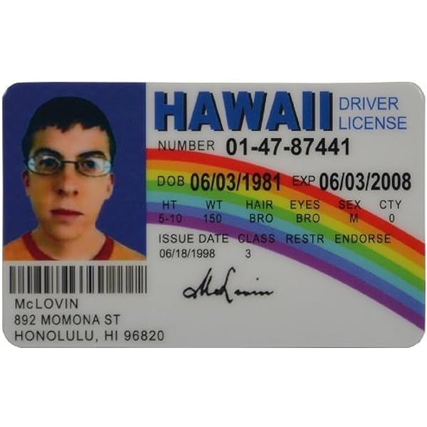 picture of fake id