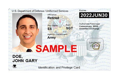 spot a fake military id