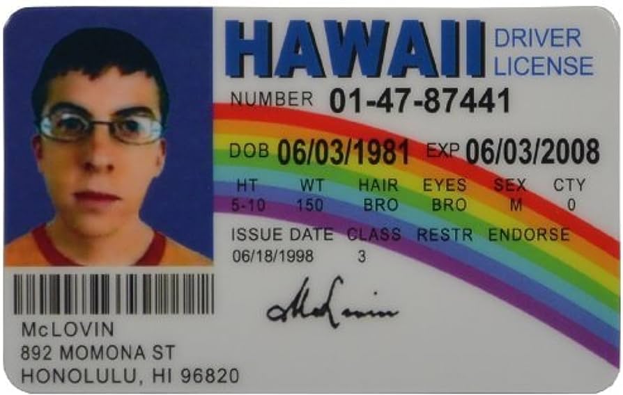 what does a fake id look like